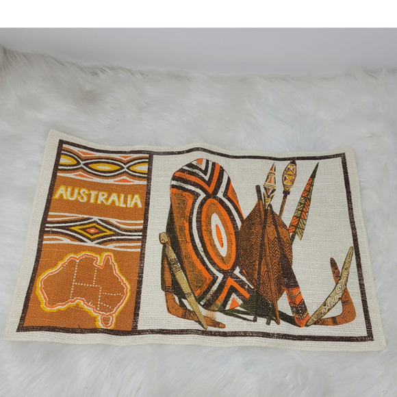 Australia Place Mats Set of 4 - Picture 3 of 8